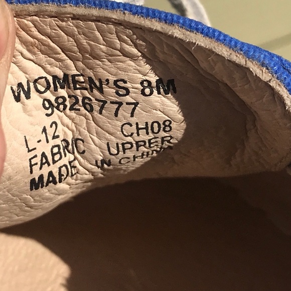 Sperry TopSider JCrew Boat Royal Blue 8 shoes j crew deck - Picture 5 of 9